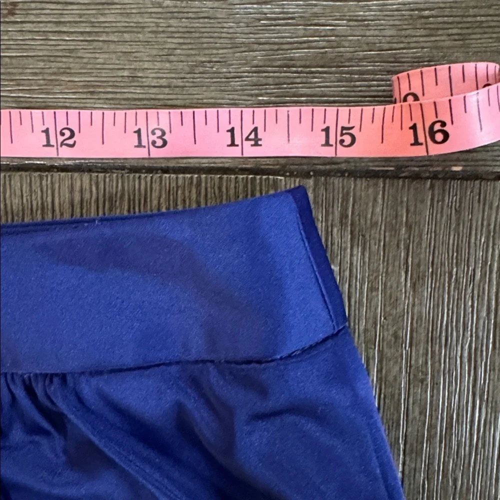 Talbots Royal Blue Duchesse Satin Maxi Skirt